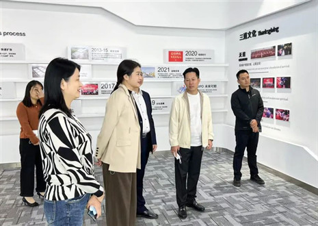 热烈欢迎瑶海区范区长等领导一行来访z6尊龙凯时股份有限公司参观指导！